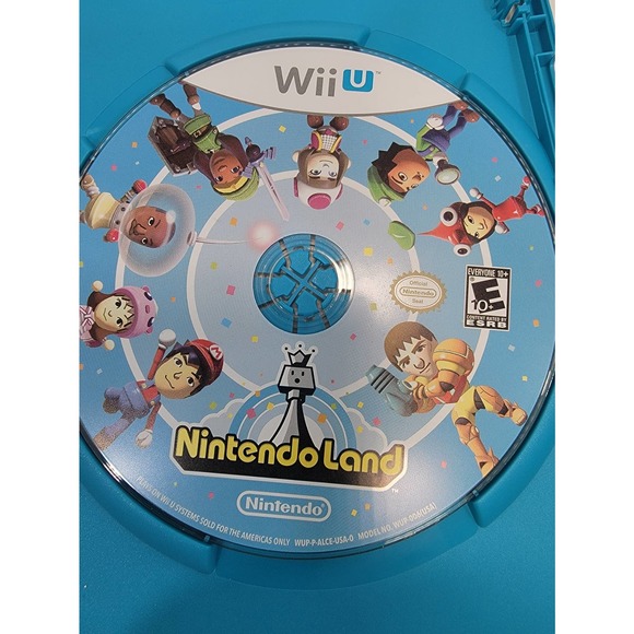 Nintendo Land Nintendo Wii U Complete W/ Manual Tested Condition - Picture 4 of 6